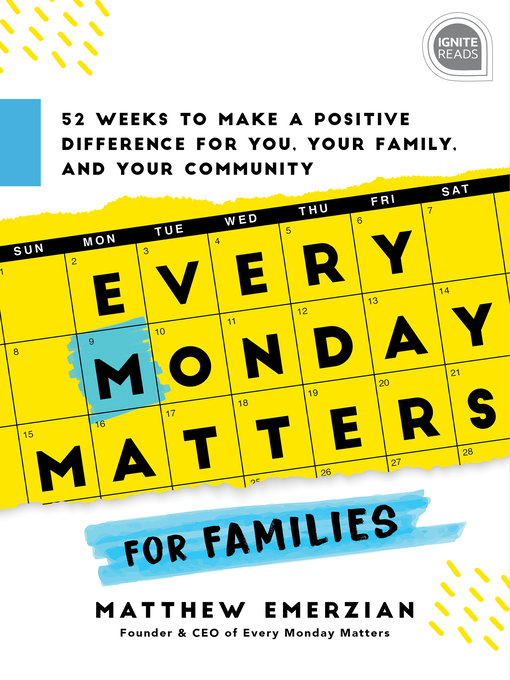 Title details for Every Monday Matters for Families by Matthew Emerzian - Available